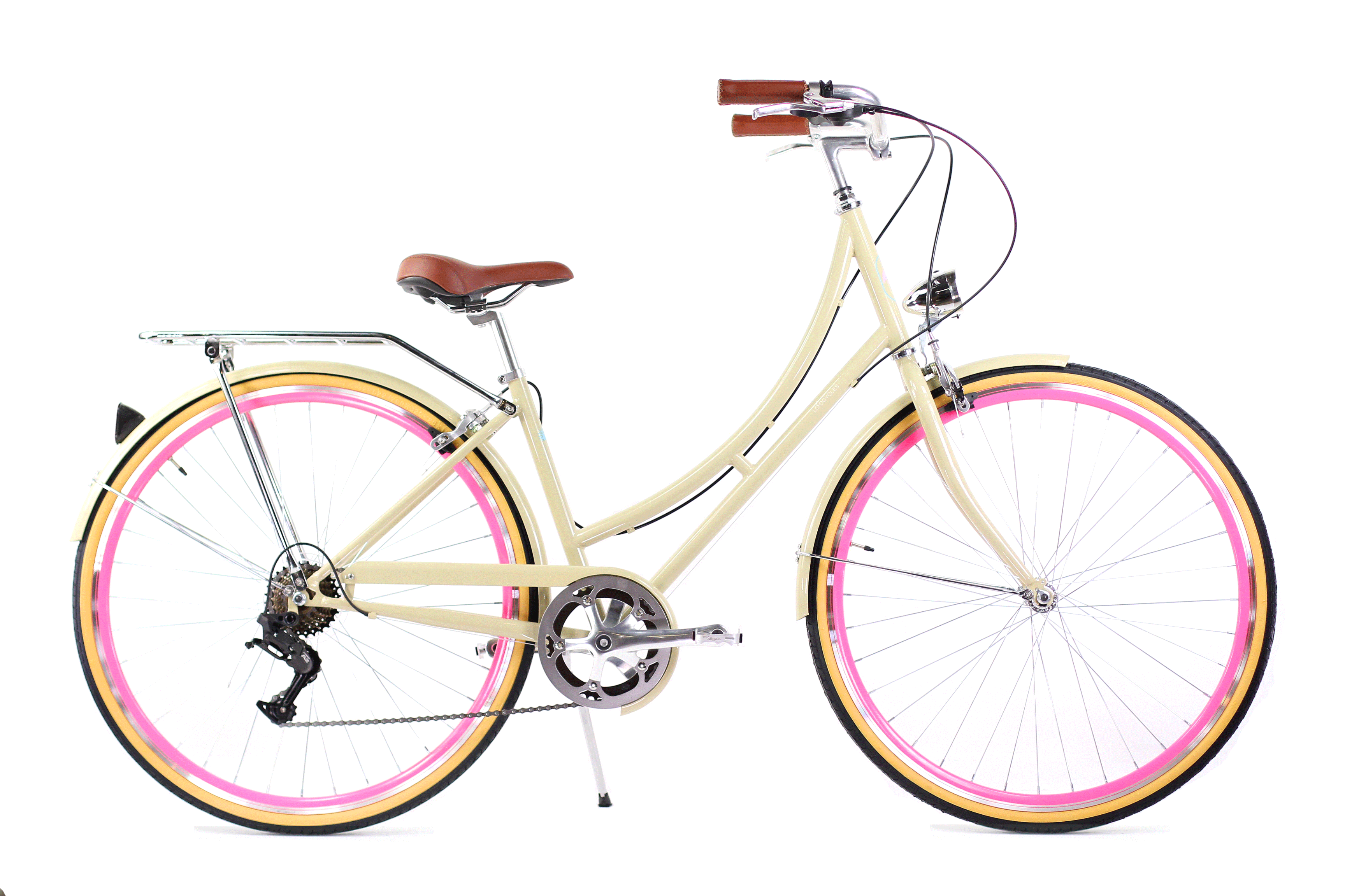 Loco City Cruiser Step-Thru - The Pink Dulce – Loco Cycles